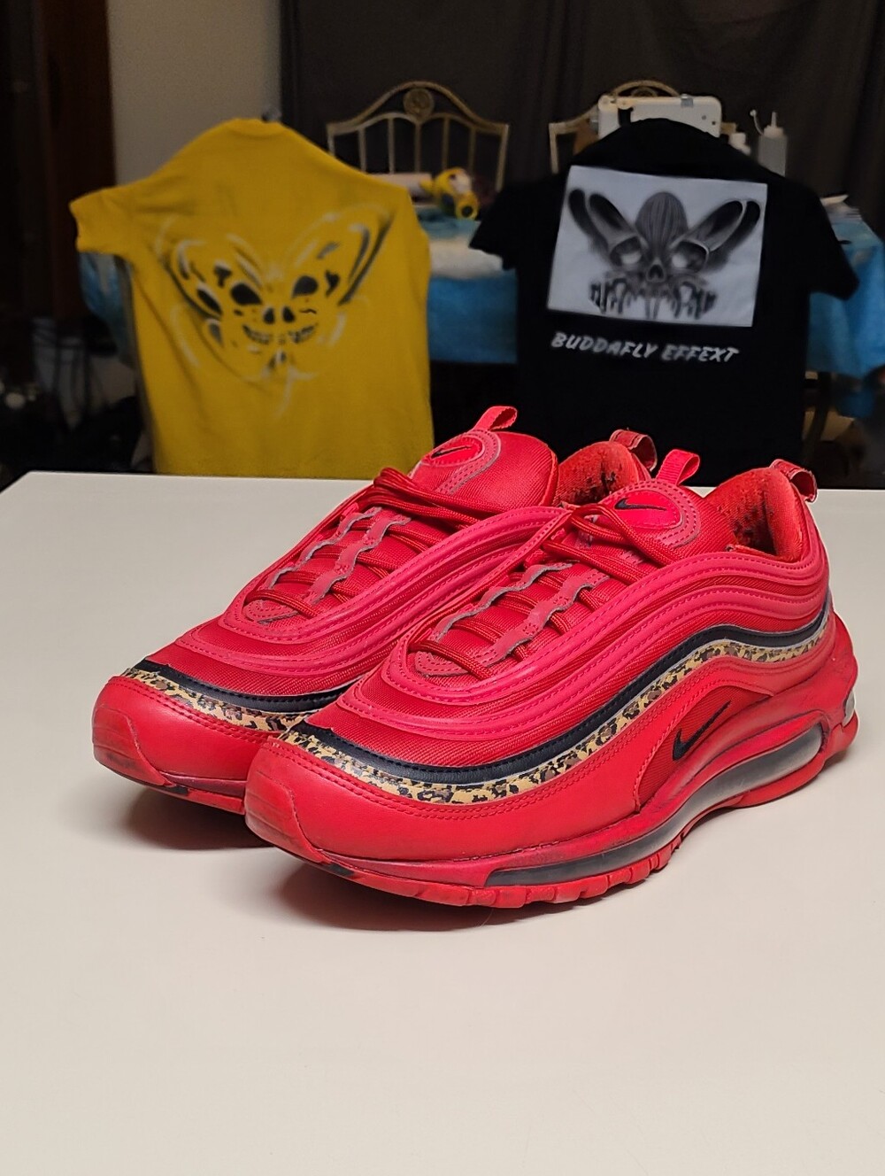 Nike Air Max 97 Leopard Pack casual running sneakers size 10